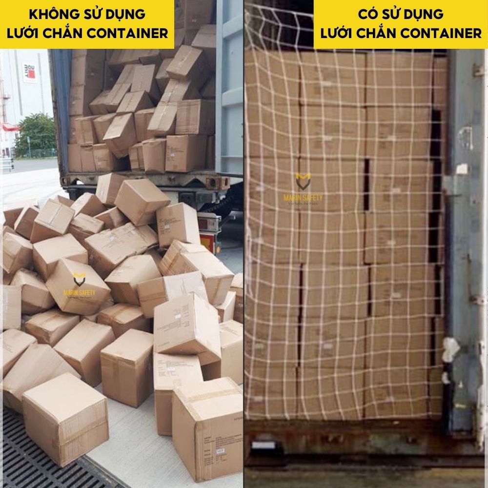 Lưới chắn container, hàng hóa - Gia công lưới theo yêu cầu