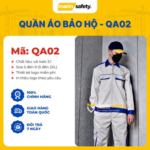 Quần áo bảo hộ AGOTA QA02