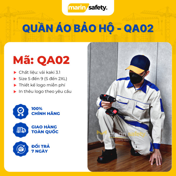 Quần áo bảo hộ AGOTA QA02