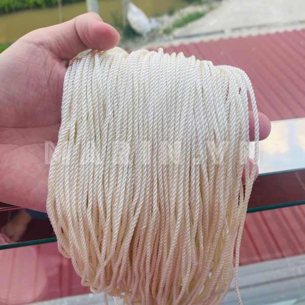 Dây dù PP siêu bền màu trắng ngà