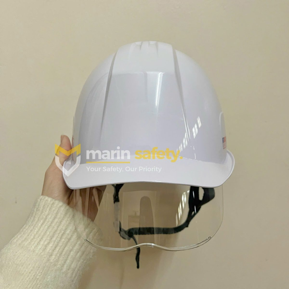 Mũ bảo hộ SSEDA Hàn Quốc có kính SAHM 1313 - Ảnh 4