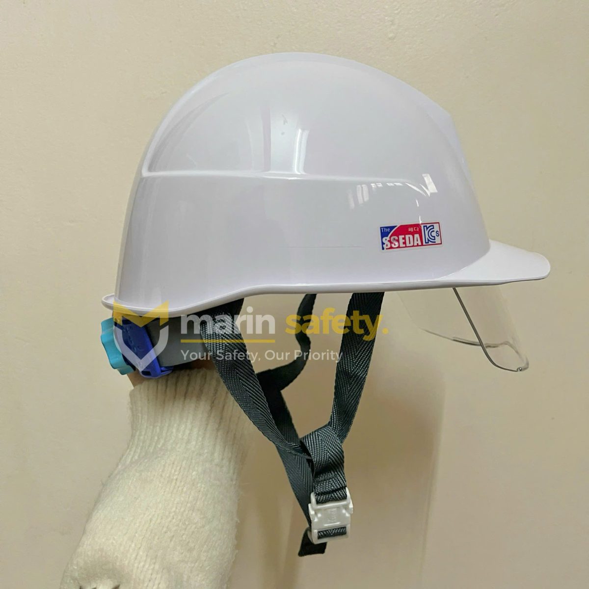 Mũ bảo hộ SSEDA Hàn Quốc có kính SAHM 1313 - Ảnh 6