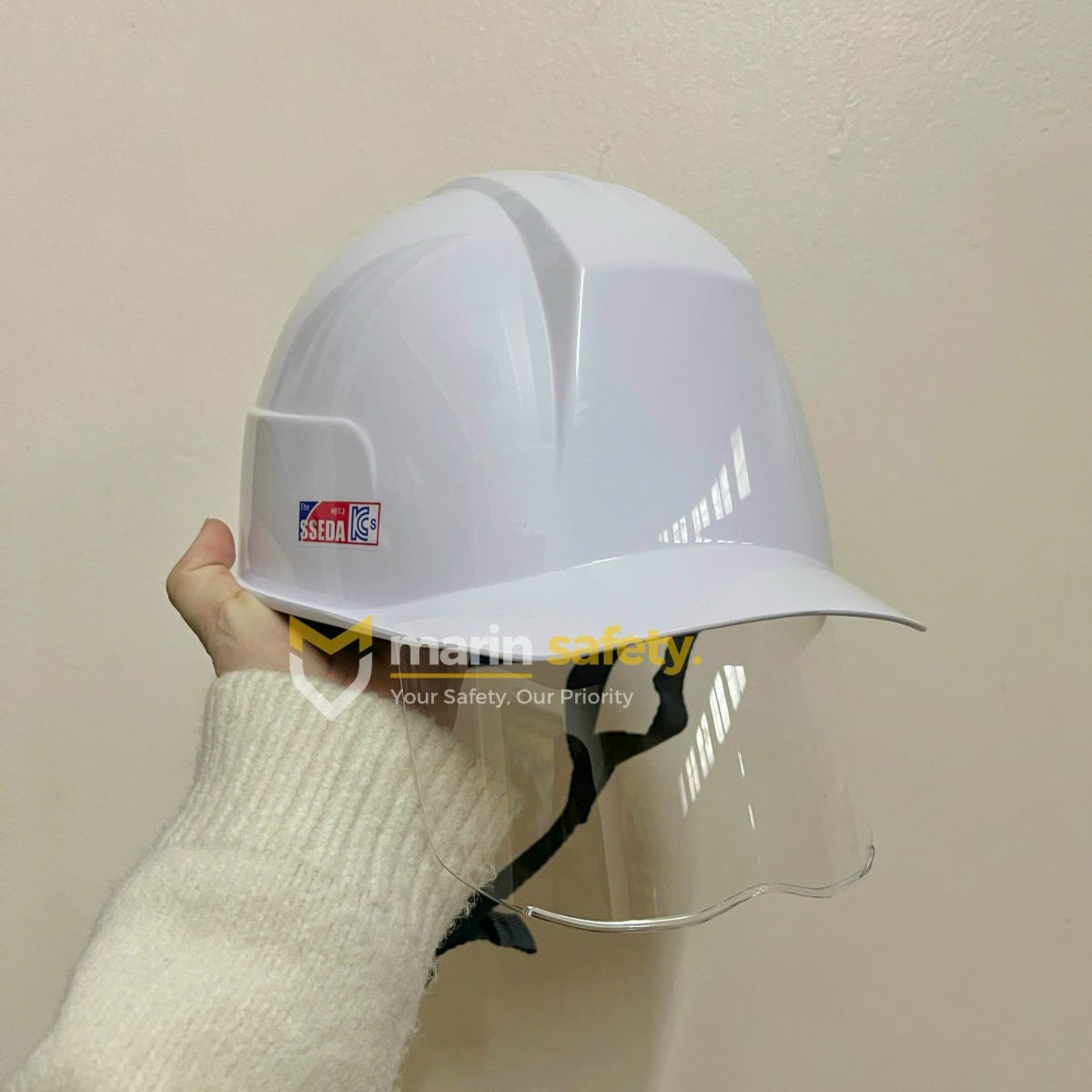 Mũ bảo hộ SSEDA Hàn Quốc có kính SAHM 1313 - Ảnh 7