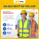Áo gile lưới 3M có túi hộp nhiều màu