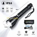 Đèn pin chống nước IPX4 PCCC cứu hộ cứu nạn