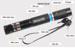Đèn pin laser 303 ánh sáng xanh - Ảnh 5