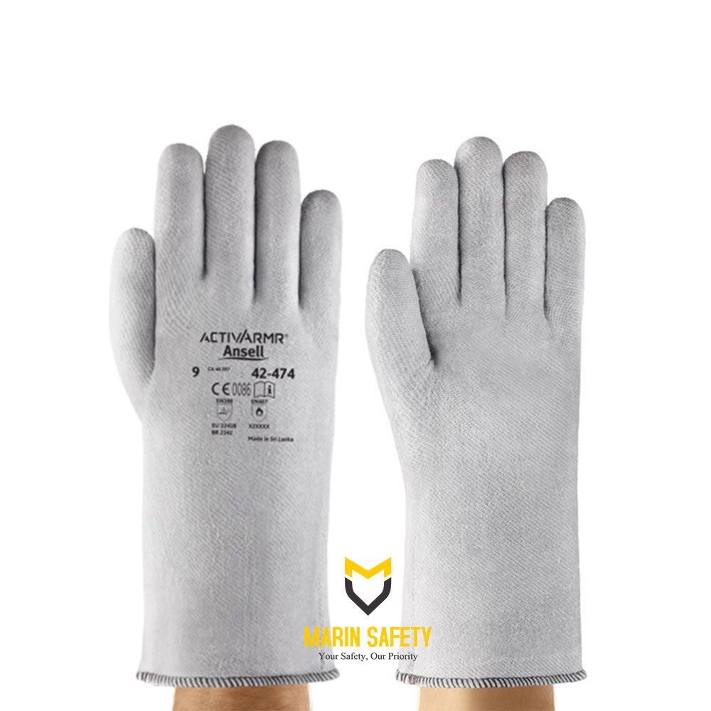 Găng tay chịu nhiệt Ansell 42 474 Marin Safety