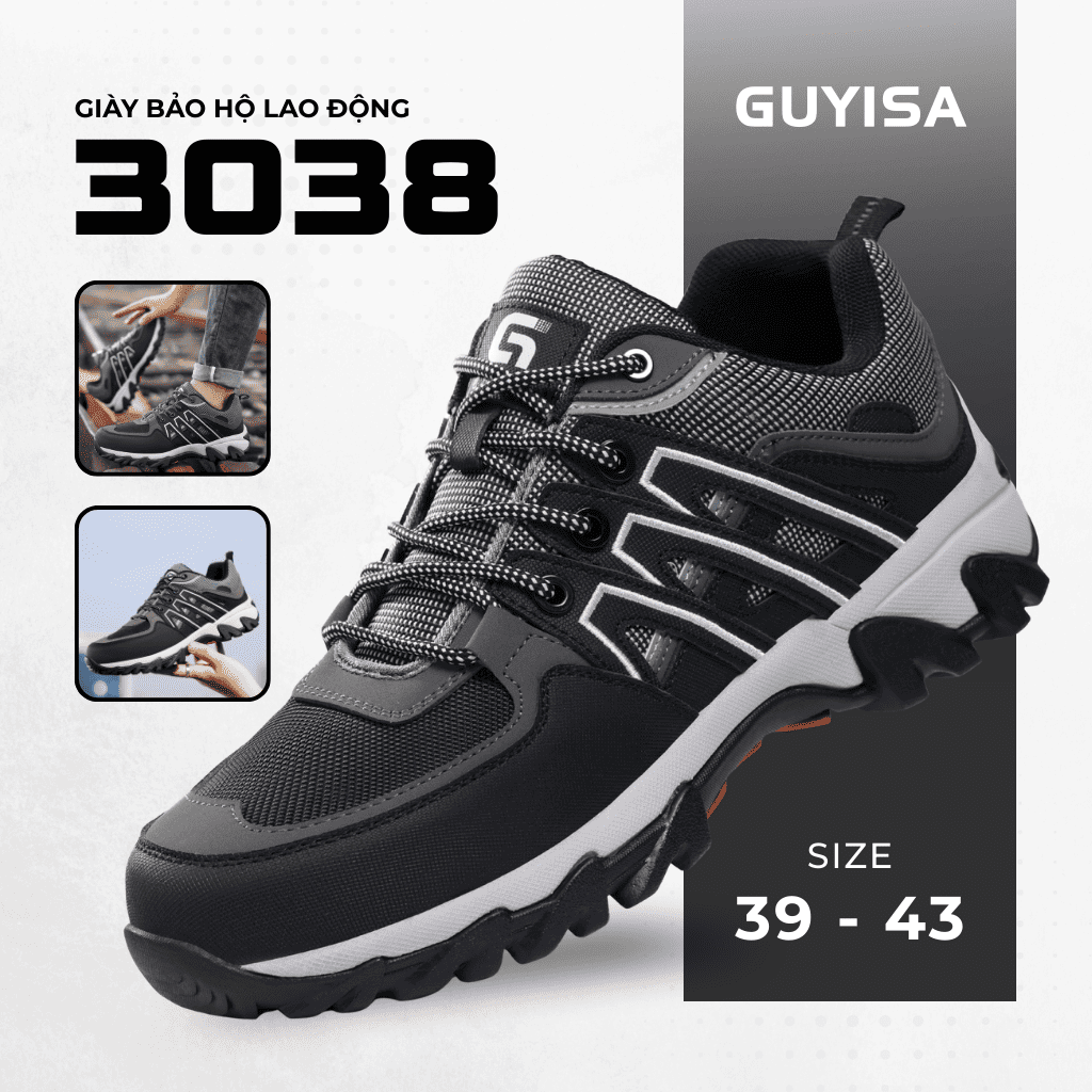 3038 Giày bảo hộ lao động thể thao GUYISA 3038 - Ảnh 1