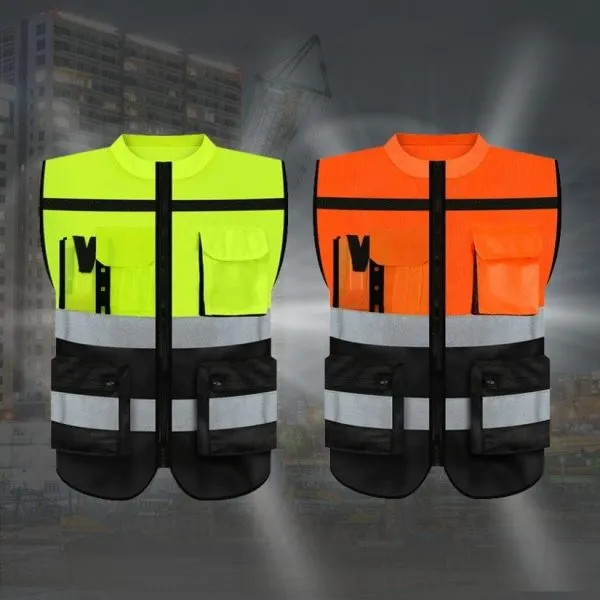 Áo gile lưới bảo hộ cho kỹ sư cao cấp