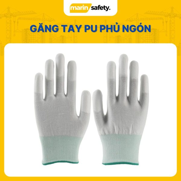 Găng tay PU phủ ngón chống tĩnh điện