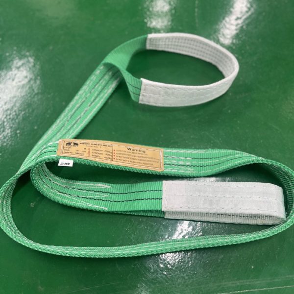 Dây cáp vải cẩu hàng 2 tấn xanh - 5cm