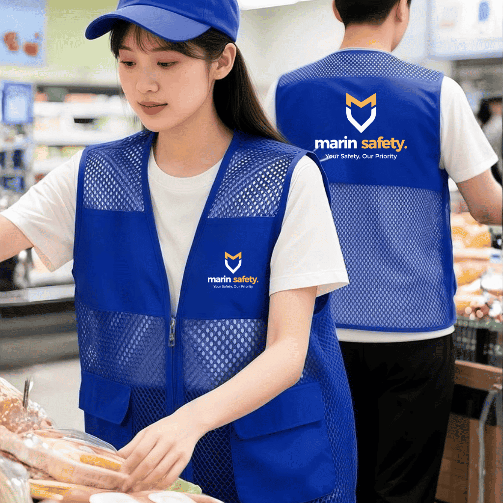 Áo gile 2 túi lưới to nhiều màu Áo gile 2 túi lưới to nhiều màu - Ảnh 1