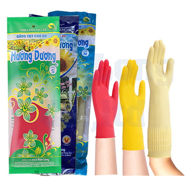 gang-tay-cao-su-gia-dung-huong-duong Găng tay cao su gia dụng Hướng Dương - Ảnh 1