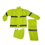 Bộ áo mưa xanh nõn phối phản quang - Ảnh 2